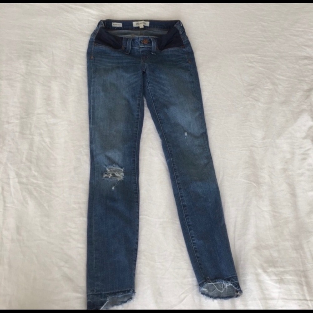 Madewell maternity jeans
